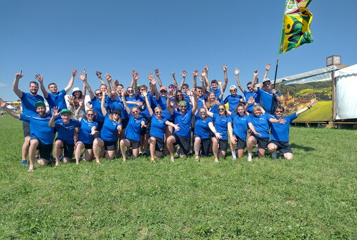 Die Aktivriege am Zürcher Kantonalturnfest Wyland