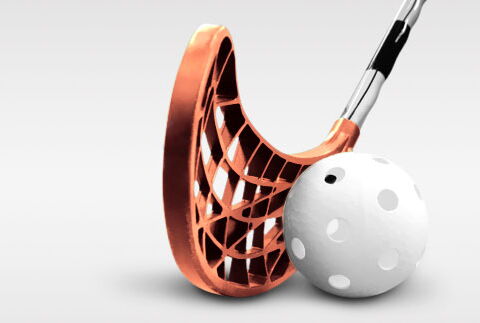Unihockeystock und Ball