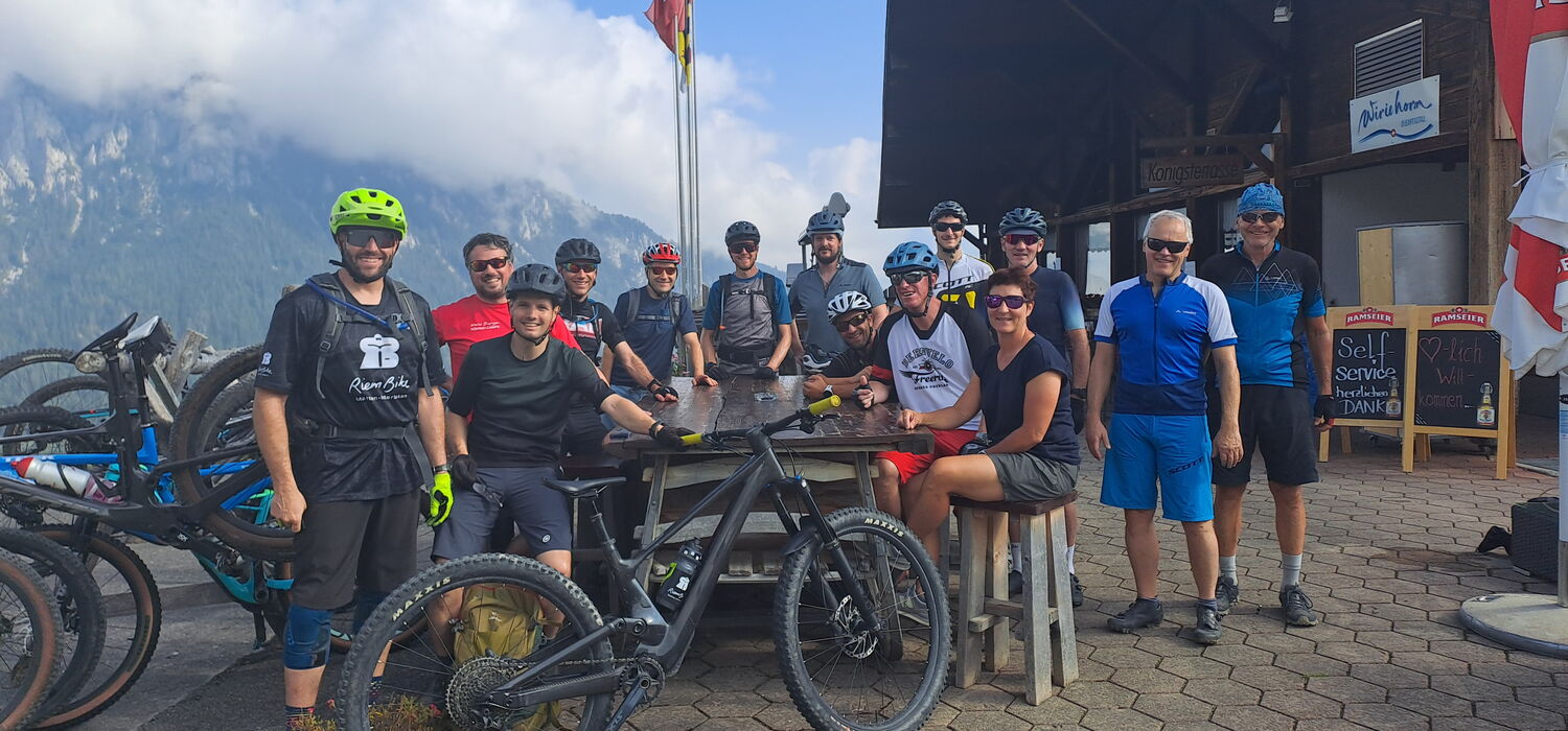 Die Teilnehmer der diesjährigen Auffahrtswanderung