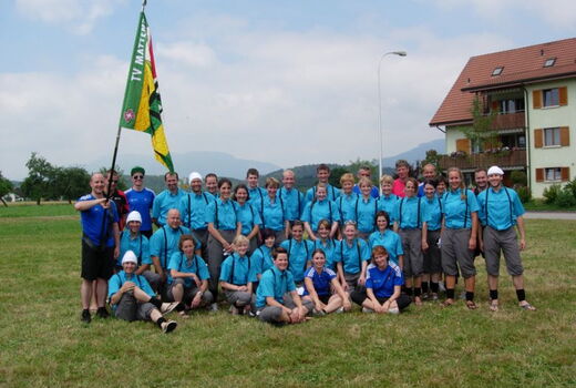 Der Turnverein Matten am Regionalturnfest in Wolfwil