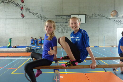 Jugendriegeler am Trainingsweekend in Matten