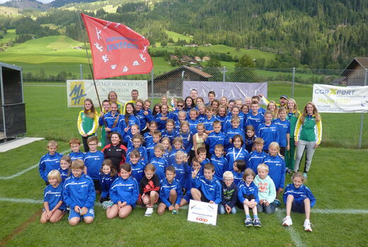 Die Jugendriege Matten am Jugendturntag in Zweisimmen